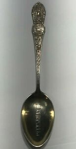 Pittsburgh Pennsylvania Collector Souvenir Silver 925 Spoon