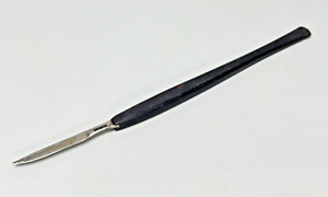 19c Civil War H Reiner Wien Medical Instrument Surgical Scalpel Ebony Handle
