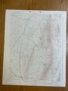 Lot 10 Different Vintage Usgs Nevada State Topographic Maps 1910 50 S 6