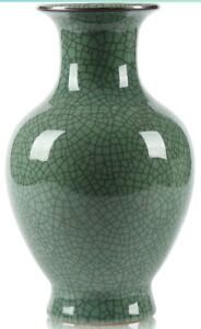 Chinese Ceramic Art Handmade Antique Ice Crack Glaze Vases Big China Porcelai 