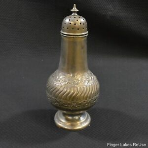 Antique English Sb M Silver Plated Incense Chamber 6168