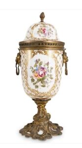 Meissen Porcelain Lidded Urn Antique