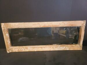 Clear Glass Transom Above Door Light Or Cabinet Window 30 3 4 X 12 Outside Dim