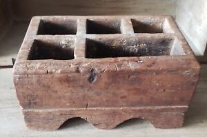 Antique Javanese Hand Carved Teak Wood Betel Nut Box