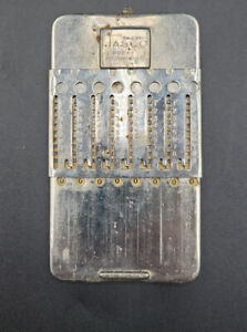 Antique Tasco Arithmometer Adding Machine Calculator 1940