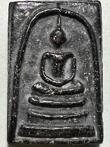 Phra Somdej Lp Rare Old Thai Buddha Amulet Pendant Magic Ancient Idol 18