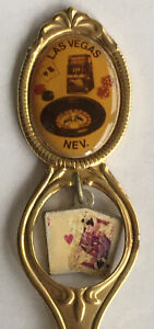 Vintage Souvenir Spoon Us Collectible Las Vegas Nevada