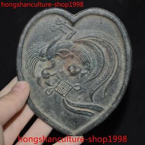 3 4 Old Chinese Song Dynasty Bronze Phoenix Bird Sacrifice Copper Mirror Bi