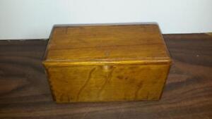 Antique Wooden Singer Sewing Machine Accessory Puzzle Box Patented Feb 19 1889