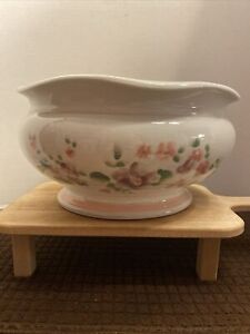 Vintage Chinese Porcelain Planter Fish Koi Bowl Aaa Imports