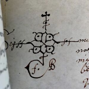1644 Old Vellum Document Don Christophorus De Cordona 10 Pages