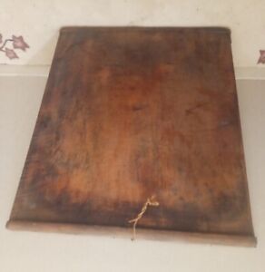 Antique Early Primitive Wood Bread Noodle Cutting Dough Board 24 Patina