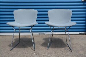 Knoll Harry Bertoia Wire Chairs Mid Century Modern Herman Miller Eames