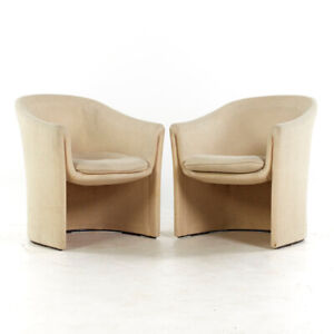 Lydia Depolo And Jack Dunbar For Dunbar Mid Century Lounge Chairs Pair