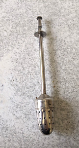 Rare Antique 1930s Silver Plated Tea Ball Infuser Christian Dell 5856 27 2 36