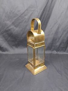 Vintage Brass Ship Lantern Lamp 10 5 H 3 5 W