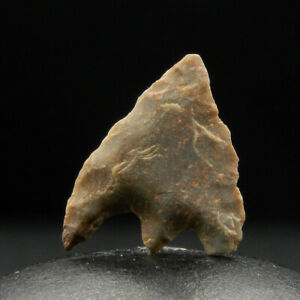 Popa98 Ancient Silex Arrowhead 13 Mm Long Neolithic Age Sahara
