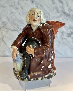 Staffordshire Night Watchman George Whitfield Toby Jug 10 