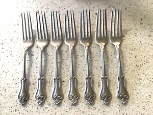 Lot Of 7 Suffolk By Alvin Sterling Silver Dinner Forks 7 1 2 