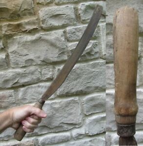 Antique Primitive Machete Axe Machette Cleaver Knife Sword Weapon Tool Vintage