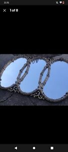 Bassett Hollywood Triple Oval Mirror