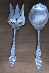 291g Sterling Silver Recast Reed Barton Serving Pieces Scrap Or Not