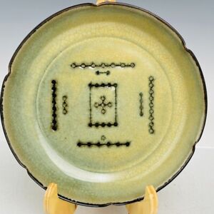 7 7 Antique Song Dynasty Porcelain Ru Kiln Cyan Ice Crack Heluotu Brush Washer