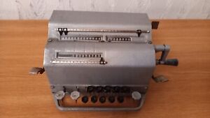Vintage Arithmometer Adding Machine Calculator Vk 1 1970s Ussr 