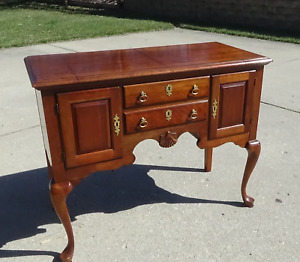 Pennsylvania House Solid Cherry Flip Top Buffet Server With Key And Literature