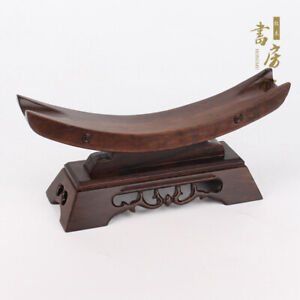 China Wood Base Wooden Frame Stand Hand Sword Support Stand Collectable