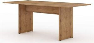 Nomad Mid Century Modern Rustic Dining Table 67 91 Nature