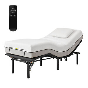 Adjustable Bed Base Bed Frame With Head And Foot Incline Wireless Control Txl
