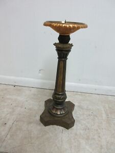 John Richard French Regency Pedestal Lamp End Table Candle Stand