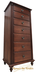 Durham Furniture Savile Row Collection Wormy Maple Cinder Lingerie Chest