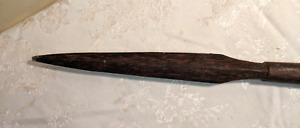 Antique African Wooden Spear 48 4 Foot