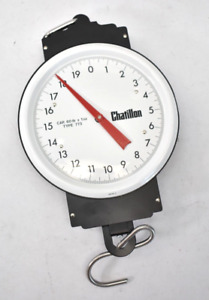 Chatillon Mechanical Hanging Scale 8 Dial Warehouse Series 60 Lb Cap Type 773