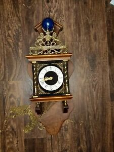 Vintage Warmink Dutch Made In Holland Clock