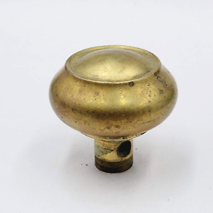 Vintage Brass Single Doorknob Salvage Door Hardware 2 25 116 