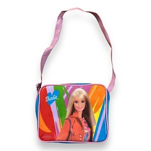 Vintage Barbie Lunch Box Bag With Shoulder Strap And Handle Soft Y2k