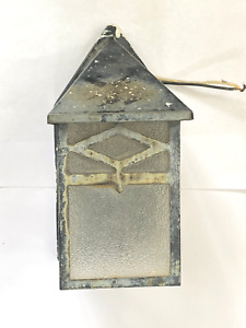 Vintage Outdoor Light Fixture Gothic Arts And Craft