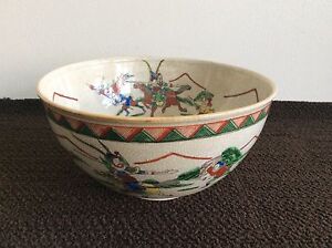 Late Qing Dynasty Big Bowl W 25 H 13cm 2367g Excellent Condition 