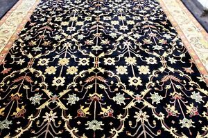 10x14 Exquisite Mint 300kpsi Hand Knotted Vegetable Dye Tabrizz Wool Turkish Rug