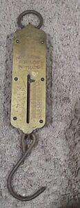 John Chatillon Sons New York 6 Antique Hanging Scale