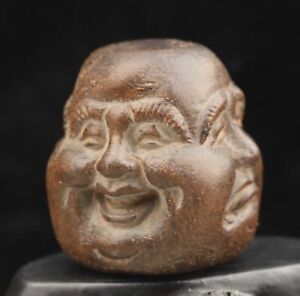 China Old Natural Wood Hand Carved Statue Buddha
