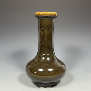 Chinese Tea Powder Glaze Porcelain Handpainted Exquisite Vases 10633