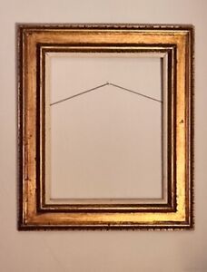Antique Fits 18 X24 Gold Gilt Gesso Classic American Victorian Picture Frame
