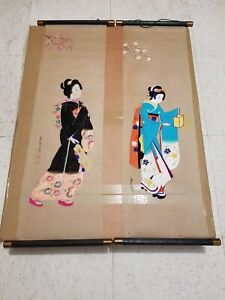 Two Japanese Scroll Painting Signed Ishikawa Kiyohiko
