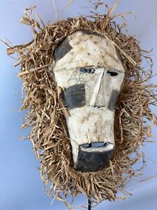 231158 Old African Baali Ndaaka Mask Provincie Ituri Congo 