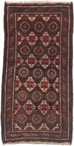 Traditional Vintage Hand Knotted Carpet 4 10 X 9 4 Wool Area Rug