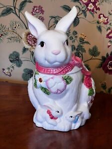 Vintage Large Mama Easter Bunny Cookie Jar